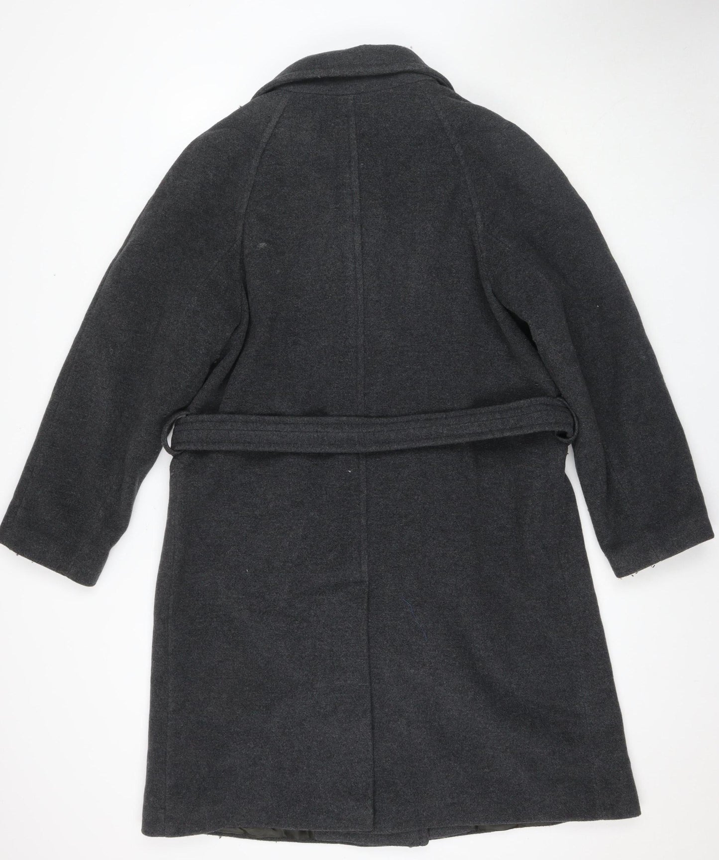 Womens UK Size UK 12 ANNE WEYBURN Black Overcoat