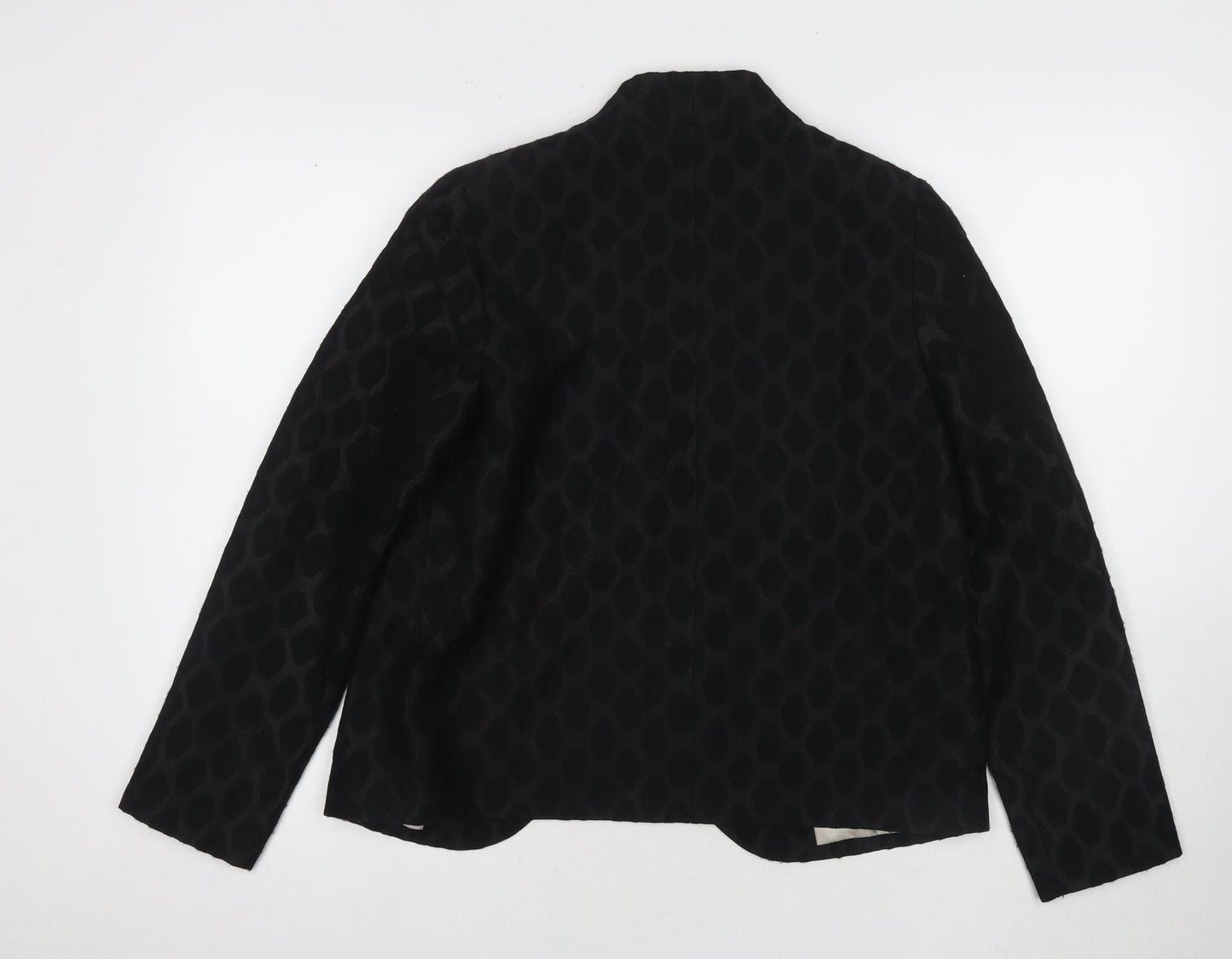 Womens UK Size 10 Monsoon Black Basic Jacket