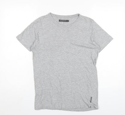 Mens UK Size S French Connection Grey  T-Shirt