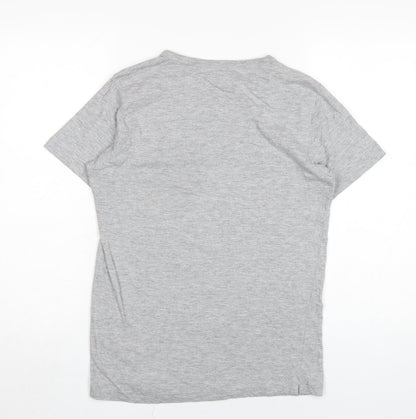 Mens UK Size S French Connection Grey  T-Shirt