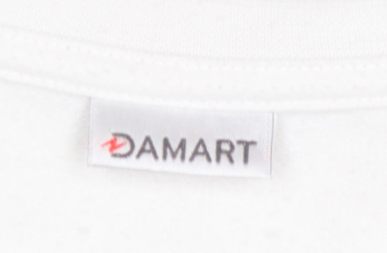 Womens UK Size 14/16 Damart Multicoloured Jersey T-Shirt