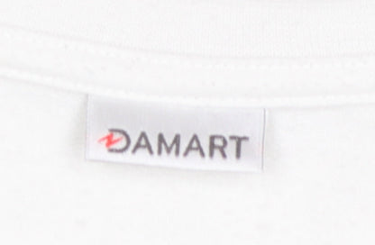 Womens UK Size 14/16 Damart Multicoloured Jersey T-Shirt