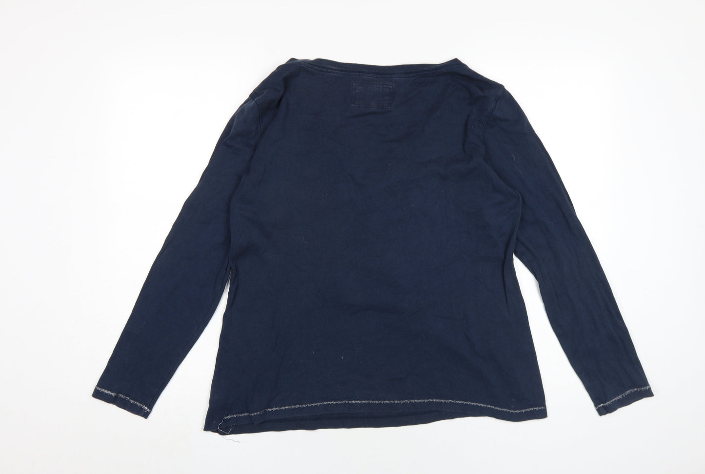 Womens UK Size 18 Marks and Spencer Blue Tunic Blouse