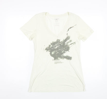 Unisex Adults UK Size M Gap White  T-Shirt