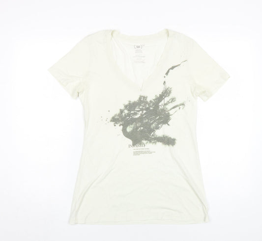 Unisex Adults UK Size M Gap White  T-Shirt