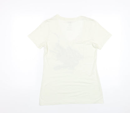Unisex Adults UK Size M Gap White  T-Shirt