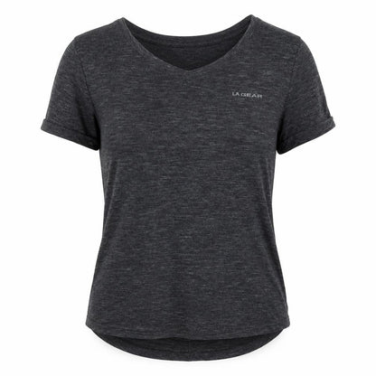Womens UK Size 12 LA Gear Black Gym & Training T-Shirt