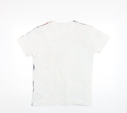 Soul Star Men’s Multicoloured Nautical T-Shirt Medium