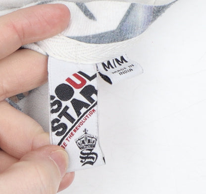 Soul Star Men’s Multicoloured Nautical T-Shirt Medium