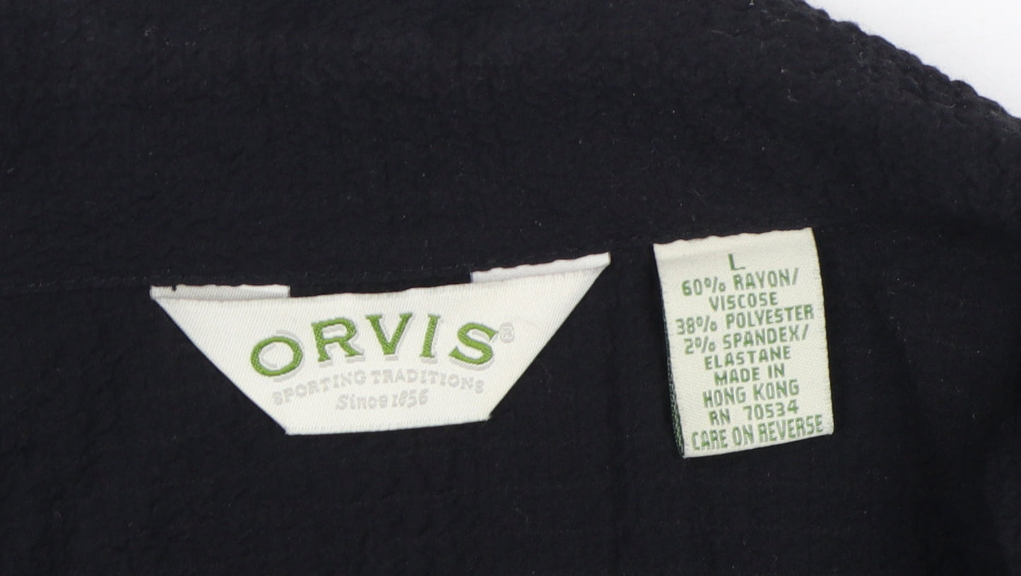 Orvis Women's Black Regular Fit Jacket Size L