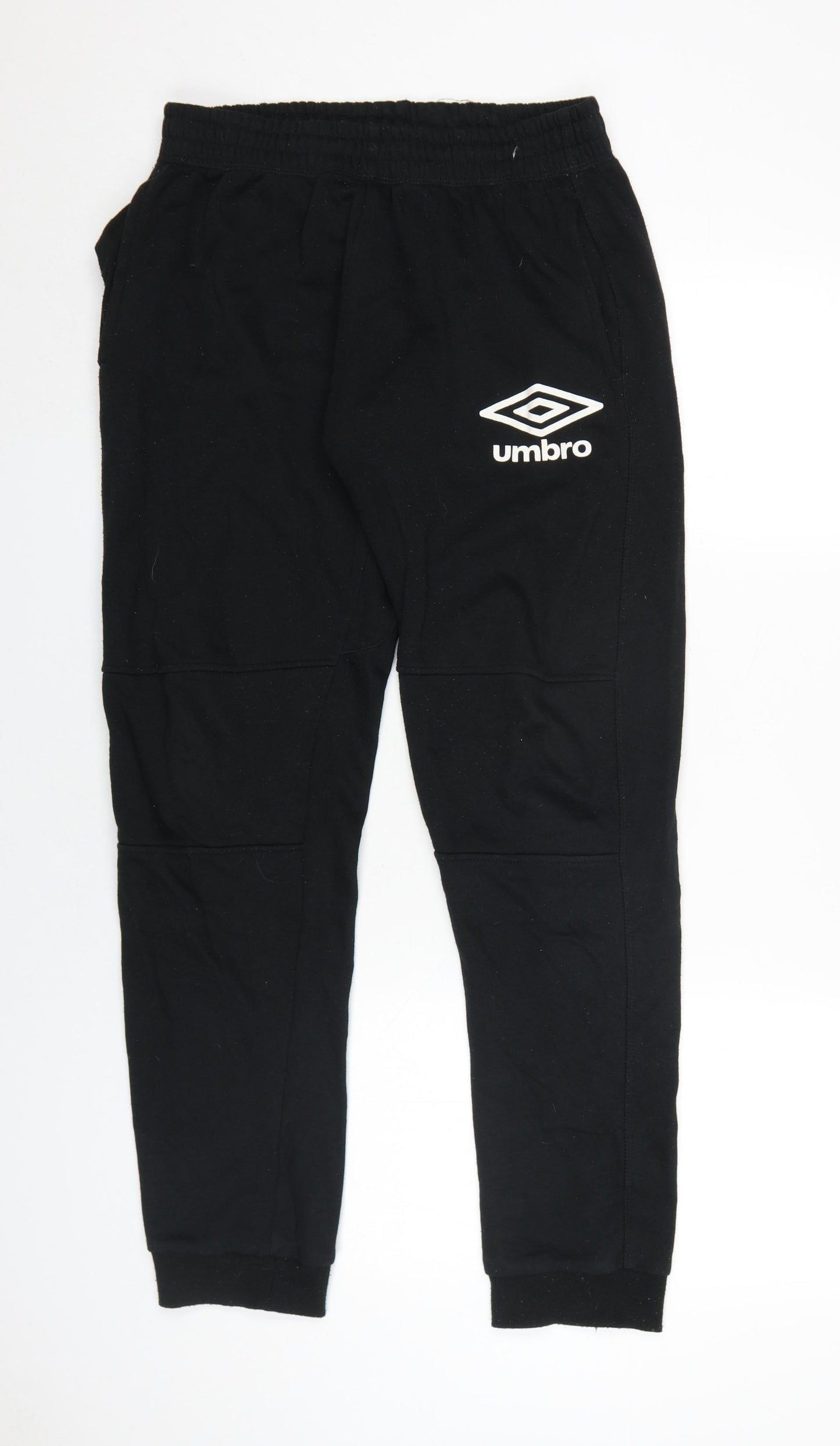 Umbro Boys Black Joggers, Medium, Sports Style
