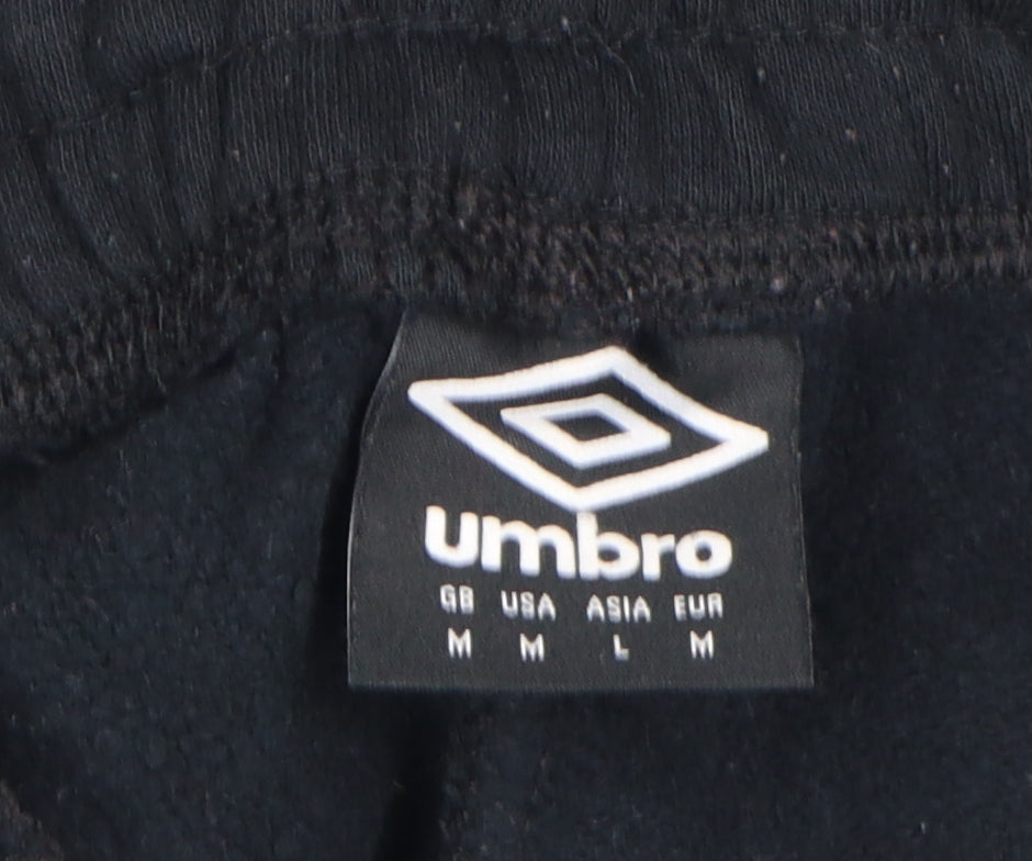 Umbro Boys Black Joggers, Medium, Sports Style