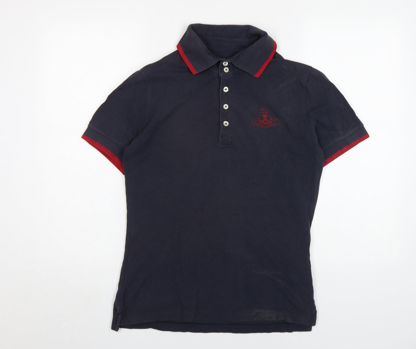 Vivienne Westwood Men's Blue Polo M, Designer Style
