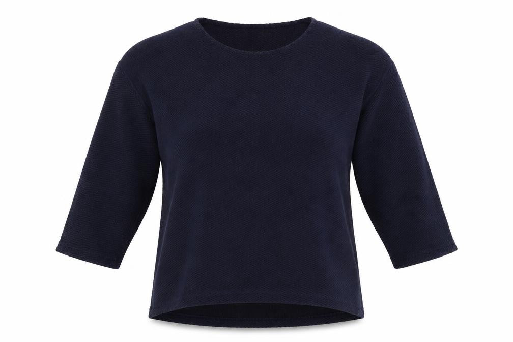 Womens UK Size One Size American Apparel Blue Pullover Jumper