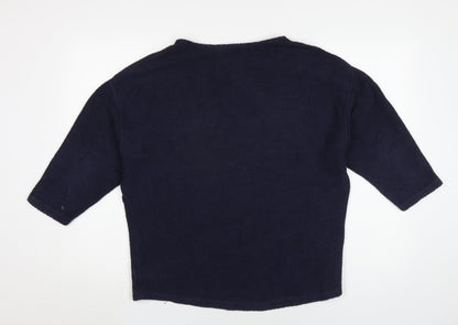 American Apparel Women's Blue Pullover Jumper, One Size