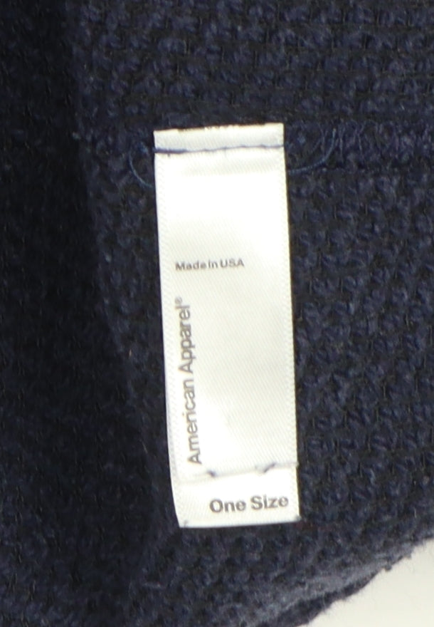 American Apparel Women's Blue Pullover Jumper, One Size