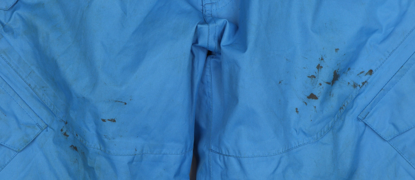 Shredz Men's Blue Snow Pants - L, Waterproof & Breathable