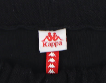 Kappa Men's Black Joggers, L, Casual Sportswear