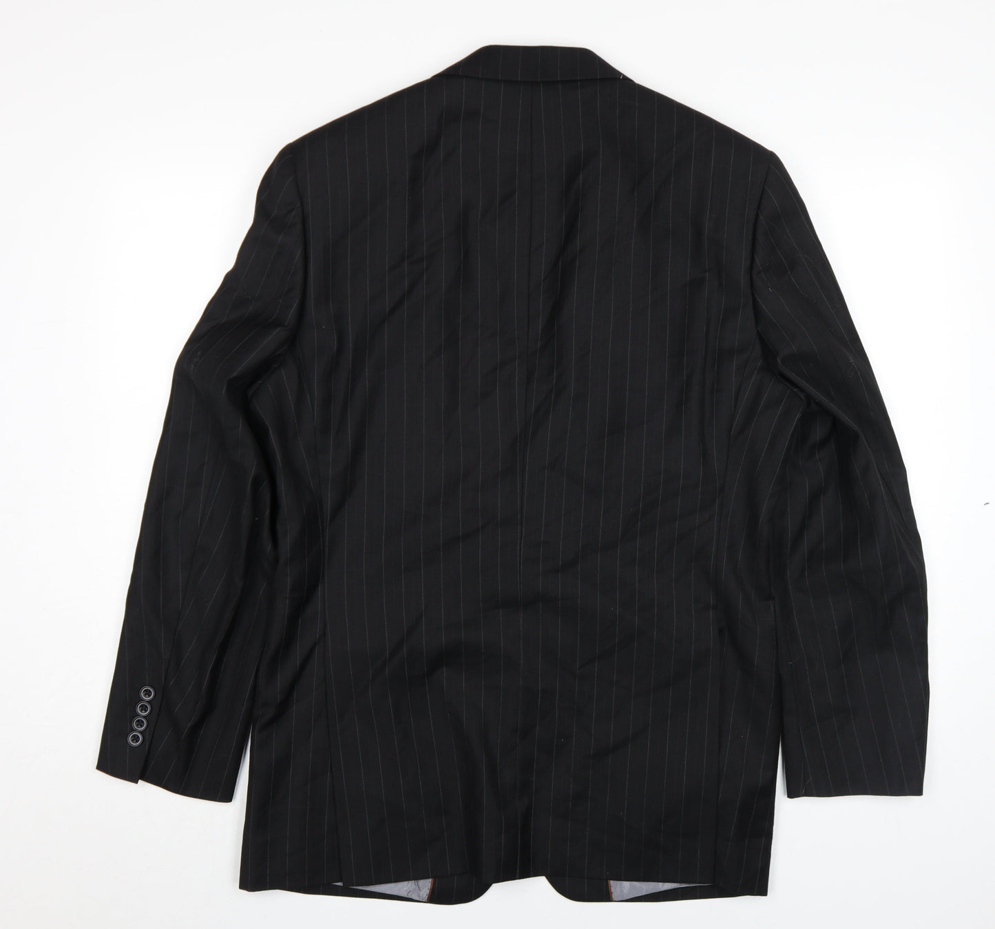 Mens UK Size 38 Greenwoods Regular Black Suit Jacket