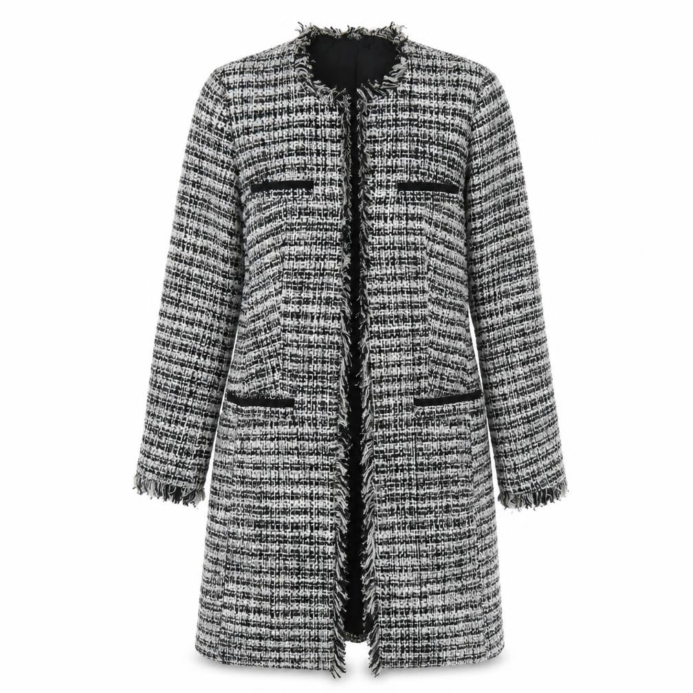 Womens UK Size 10 Kaleidoscope Multicoloured Overcoat