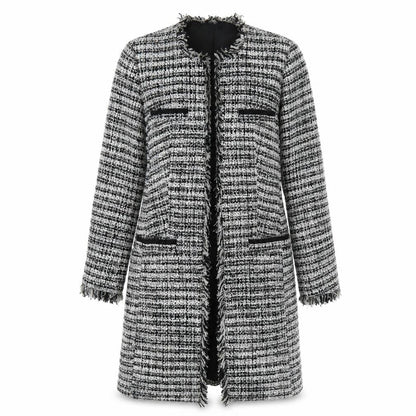 Womens UK Size 10 Kaleidoscope Multicoloured Overcoat