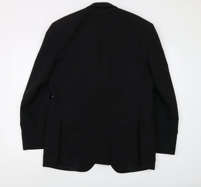 Mens UK Size 38 Farah Regular Black Suit Jacket