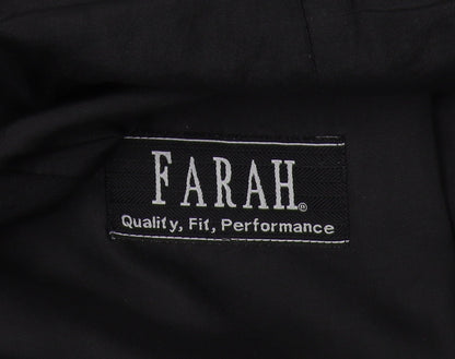 Mens UK Size 38 Farah Regular Black Suit Jacket