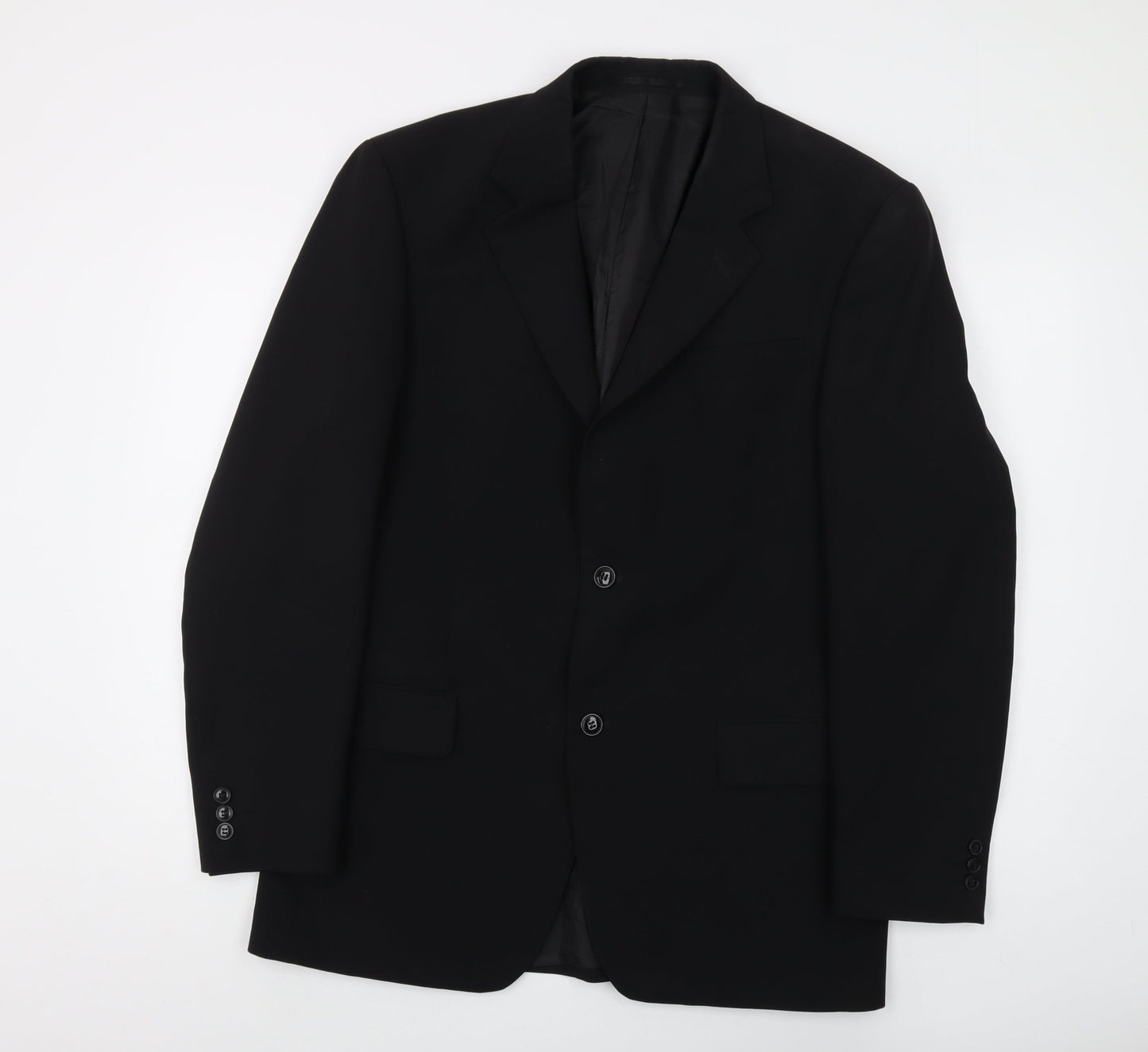 Mens UK Size 38 Farah Regular Black Suit Jacket