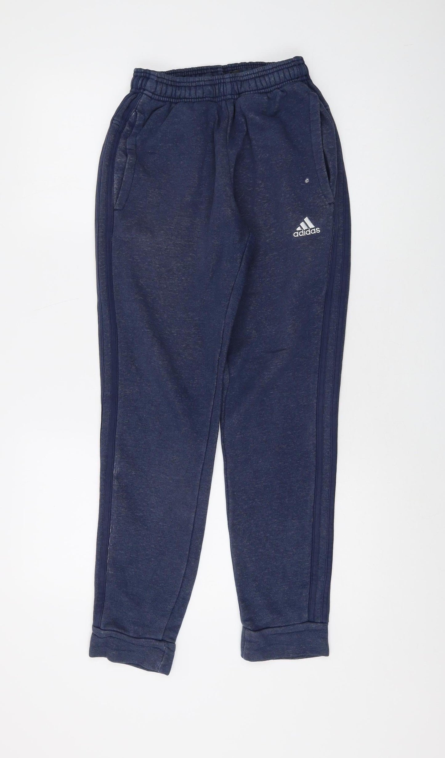 Unisex Adultss UK Size XS adidas Regular Fit Jogger Blue Trousers