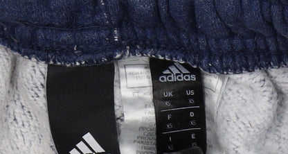 Unisex Adultss UK Size XS adidas Regular Fit Jogger Blue Trousers