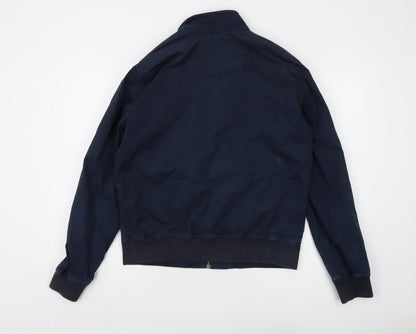 Mens UK Size M Penguin Blue Bomber Jacket