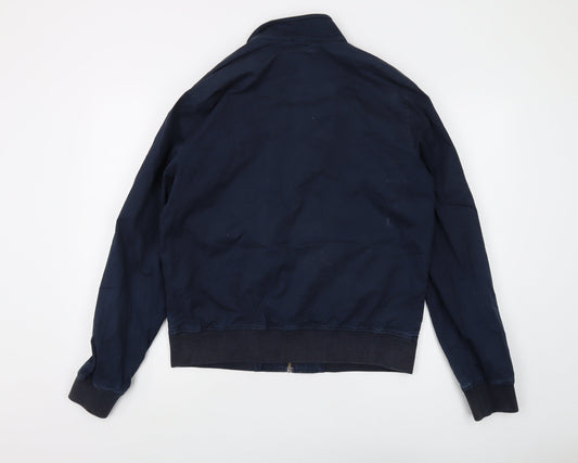 Mens UK Size M Penguin Blue Bomber Jacket