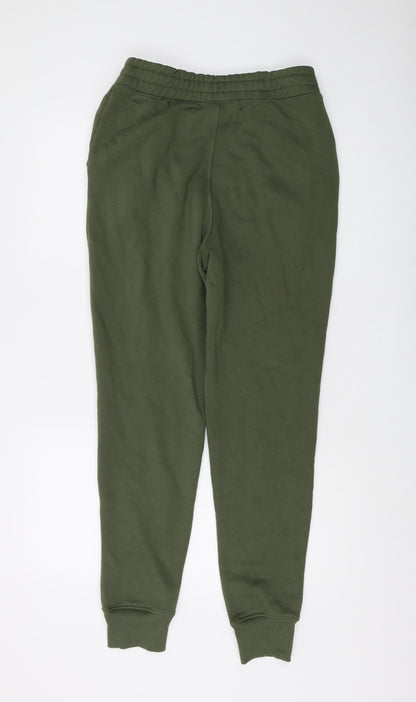 Mens UK Size S Champion Regular Fit Jogger Green Trousers