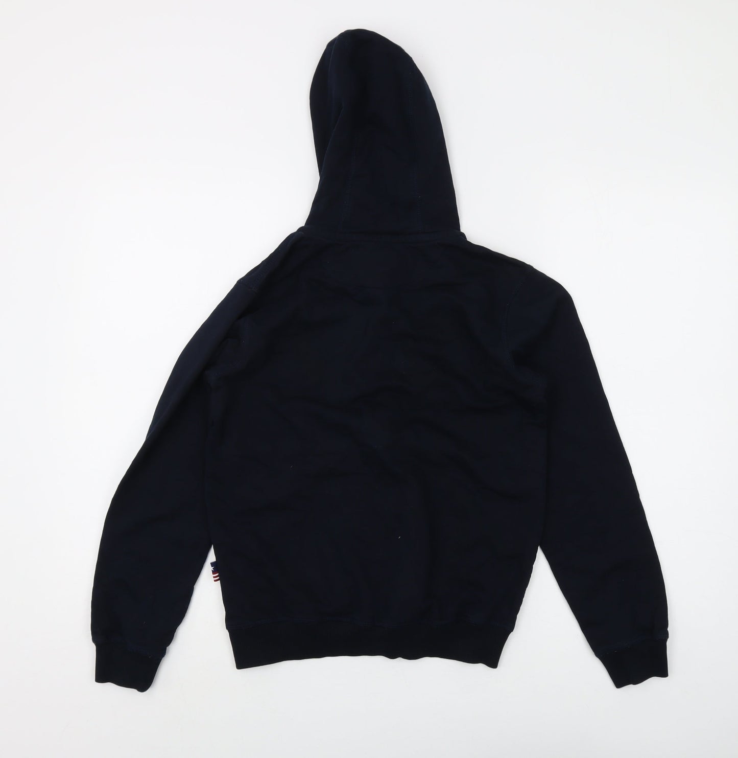 U.S. Polo Assn. Boys Black L Hoodie with Full Zip