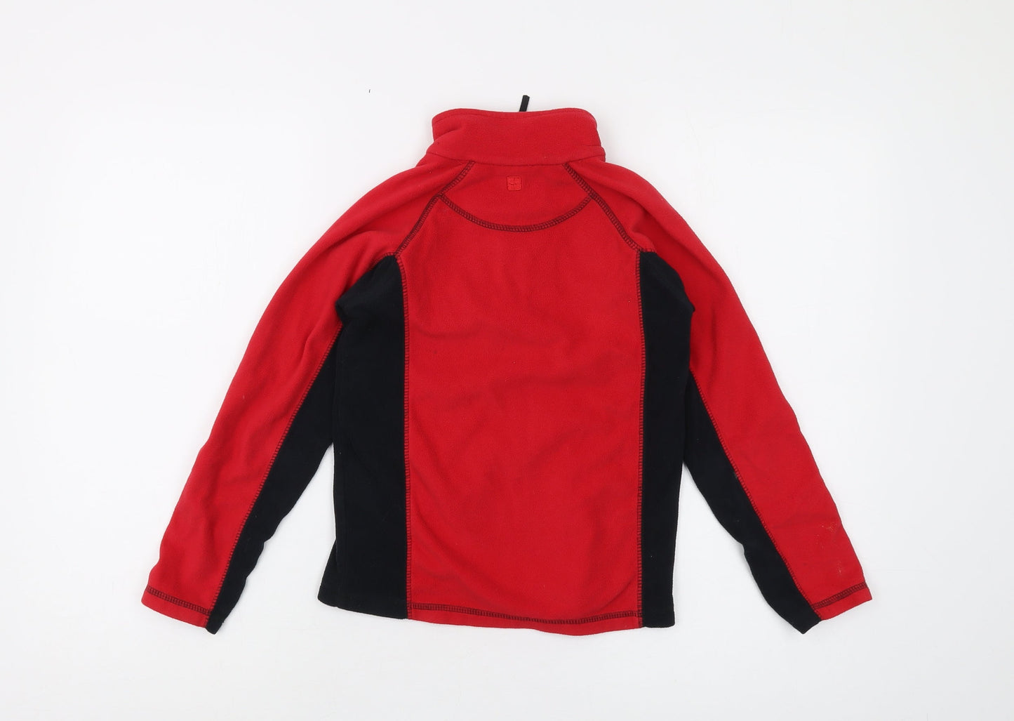 Mountain Warehouse Boys Red Fleece Zip Sweatshirt 9-10 Years Outdoor