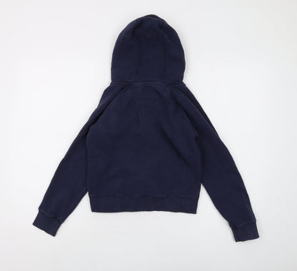 SoulCal & Co Boys Blue Full Zip Regular Fit Hoodie