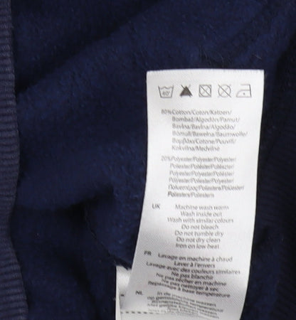 SoulCal & Co Boys Blue Full Zip Regular Fit Hoodie