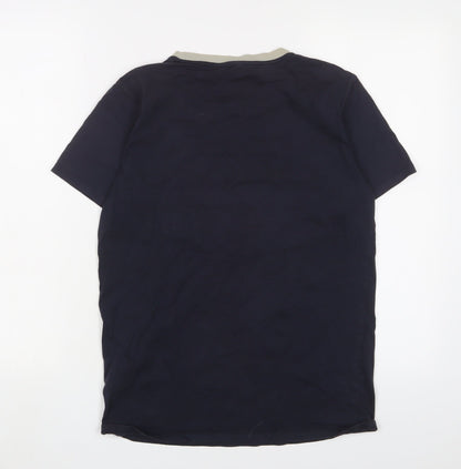 Armani Junior Boys Black T-Shirt Size 16 Years