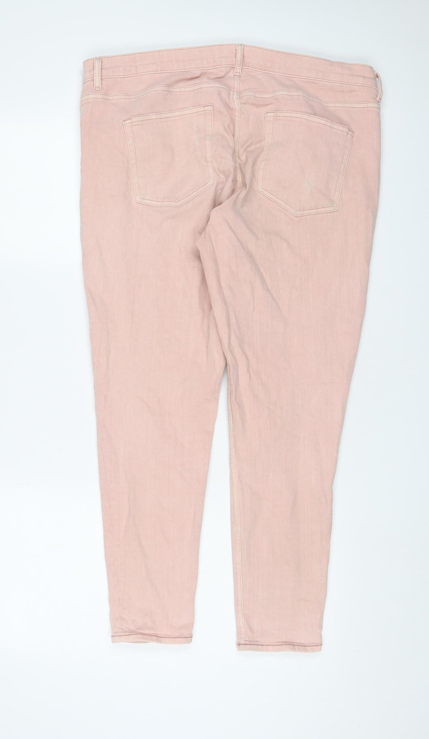 Red Herring Women's Pink Skinny Jeans Size 16