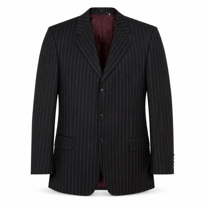 Mens UK Size 42 Dehavilland Regular Black Suit Jacket