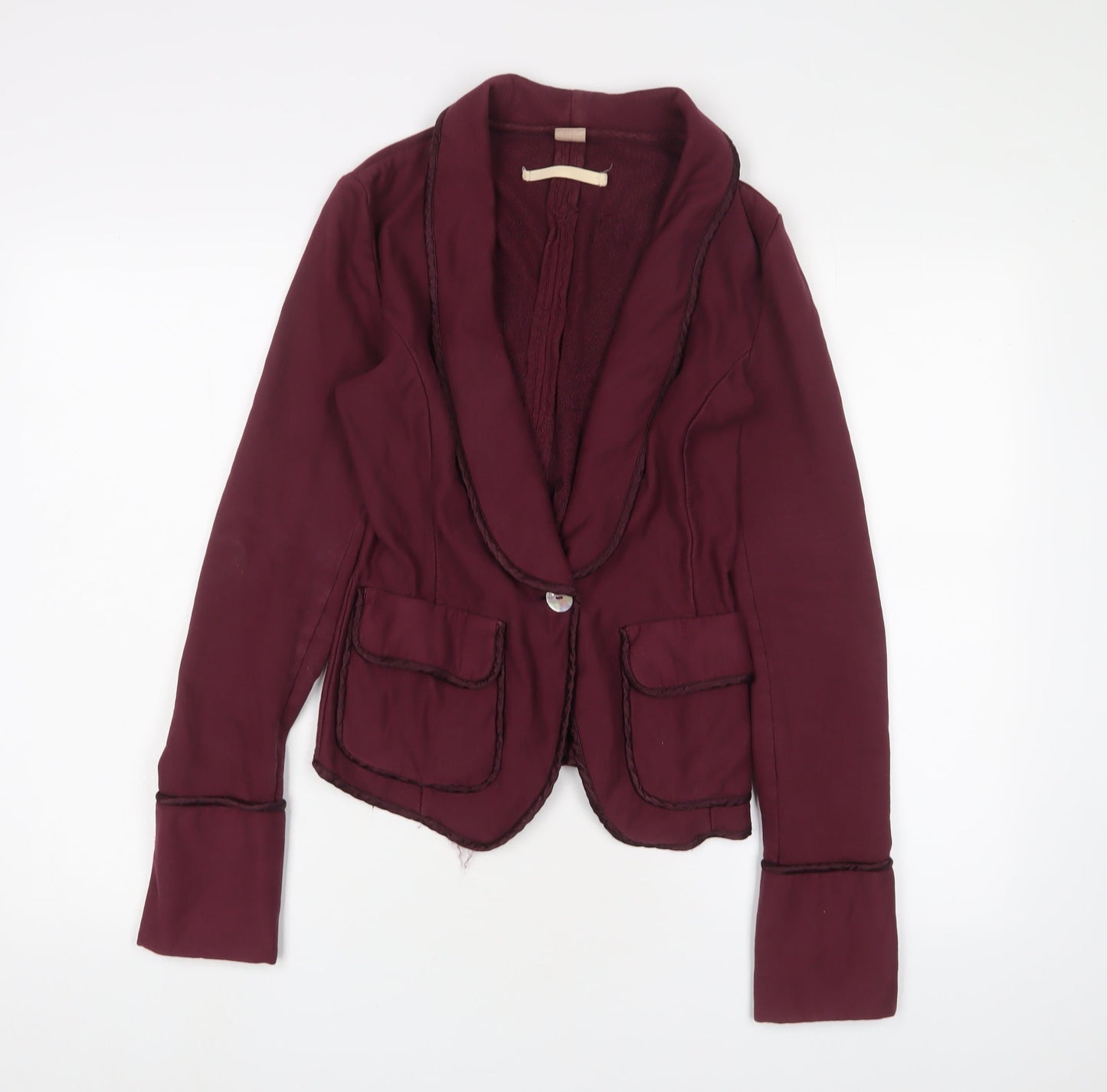 Flash & Partners Women’s Red Blazer Jacket, S, Casual