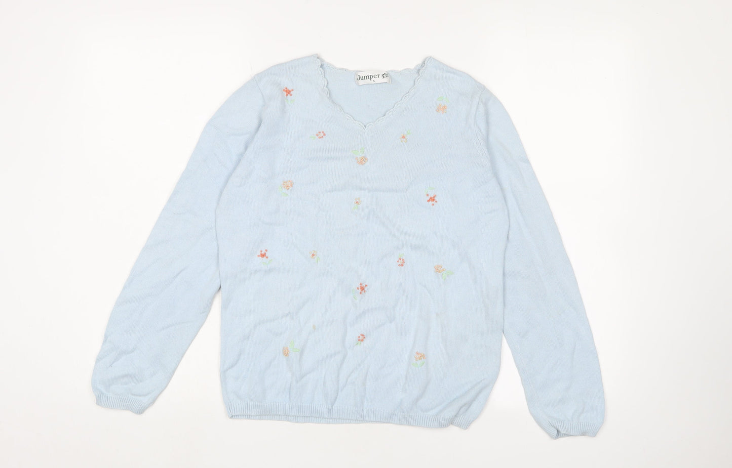 Womens UK Size S Jumper Blue Jumper Jumper