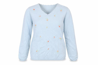 Womens UK Size S Jumper Blue Jumper Jumper