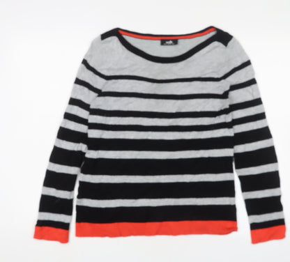 Womens UK Size 10 Wallis Multicoloured Pullover Jumper