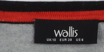 Womens UK Size 10 Wallis Multicoloured Pullover Jumper