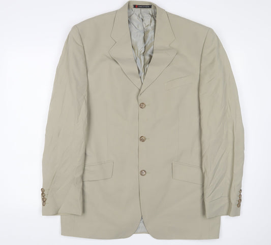 Mens UK Size 38L Ciro Citterio Regular Beige Suit Jacket