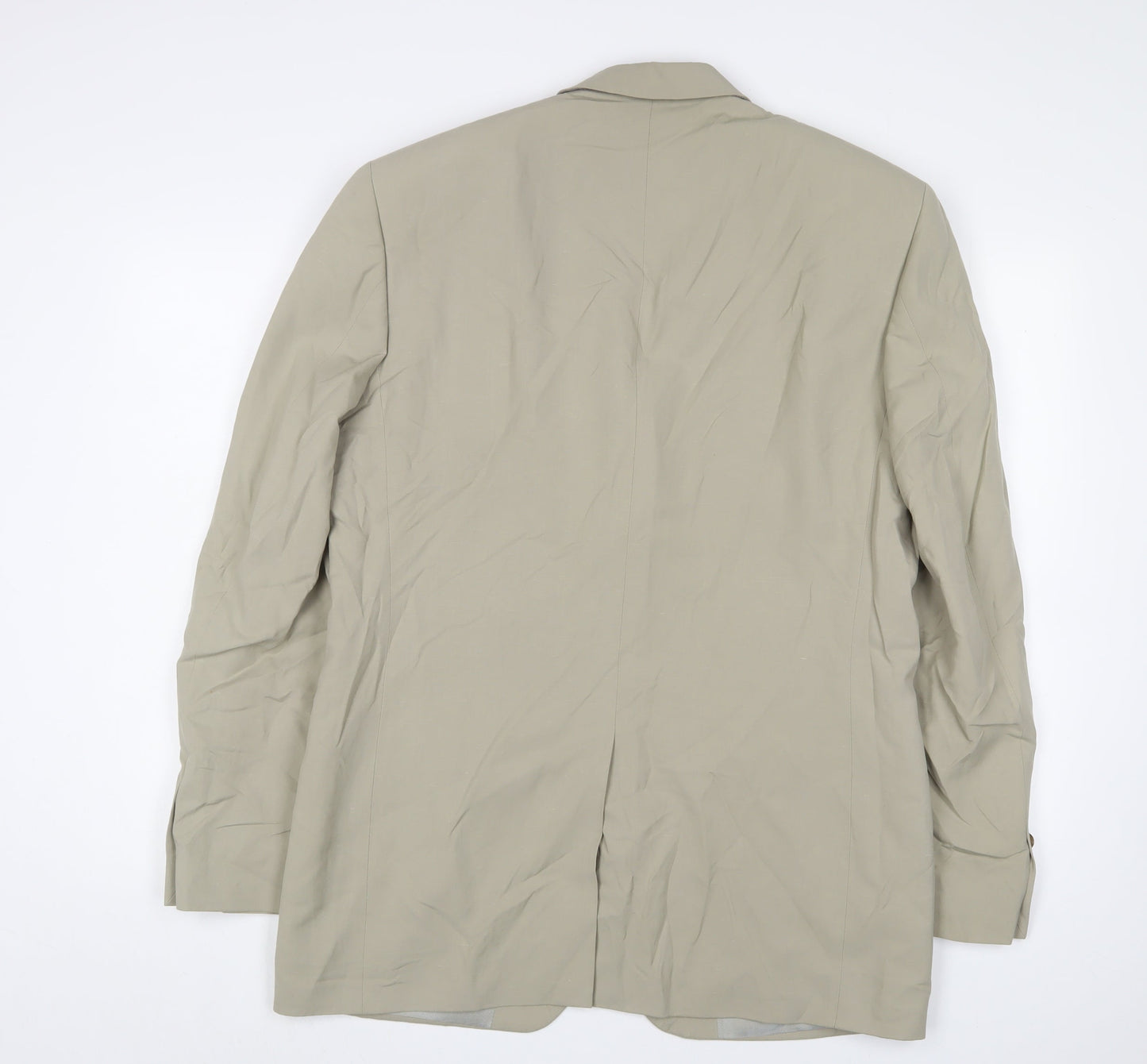 Mens UK Size 38L Ciro Citterio Regular Beige Suit Jacket