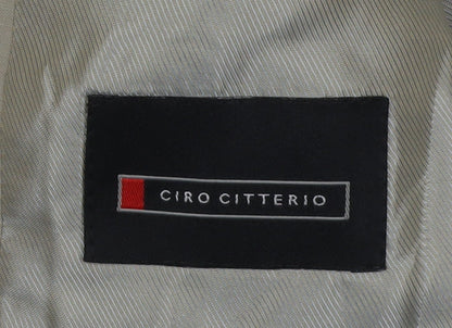 Mens UK Size 38L Ciro Citterio Regular Beige Suit Jacket