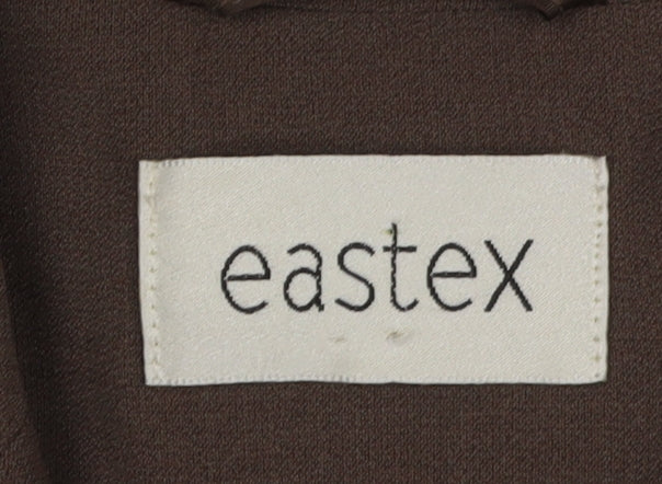 Womens UK Size 12 Eastex Brown Basic Jacket