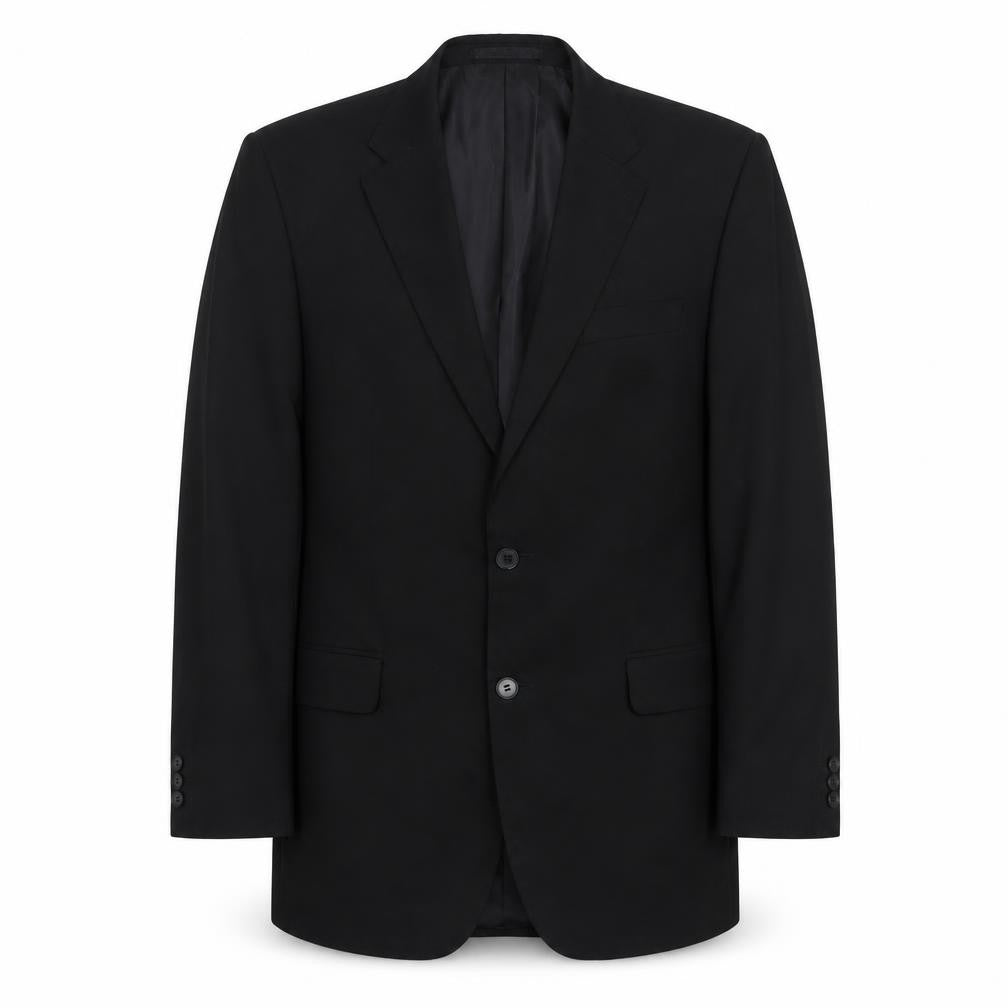 Mens UK Size 38 Karl Jackson Regular Black Suit Jacket